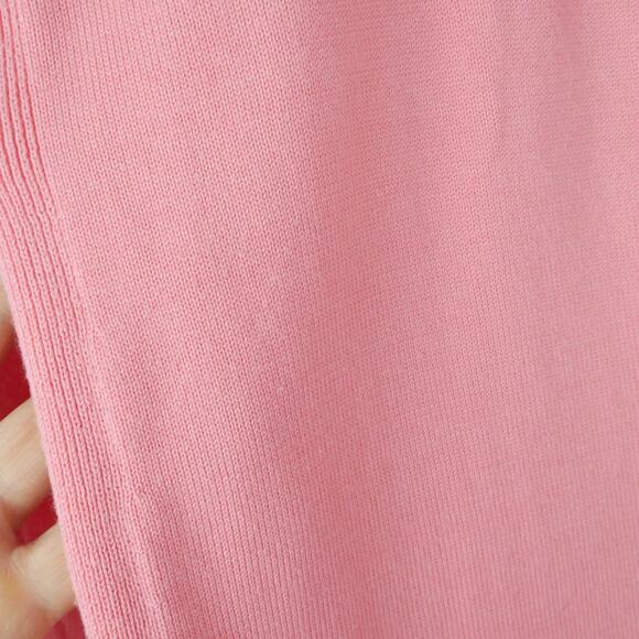 Talbots L Cardigan Pastel Pink Preppy Country Club Grandpa Old Money Academia - Picture 4 of 7